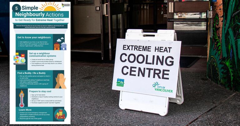 Are you and your neighbours safely connected and prepared for extreme heat? Try out our new neighbour-to-neighbour guide